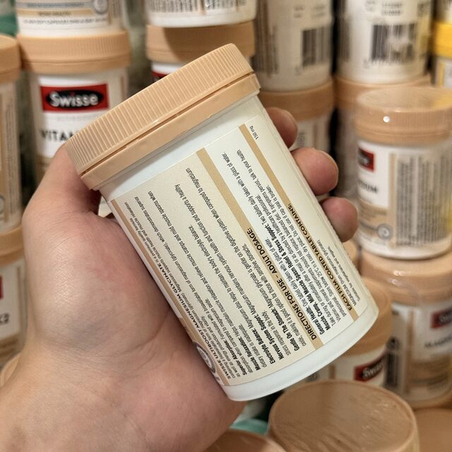 Swisse Magnesium Glycinate Supplement 150Mg 60 Capsules Chelated Magnesium Magnesium Imported from Australia