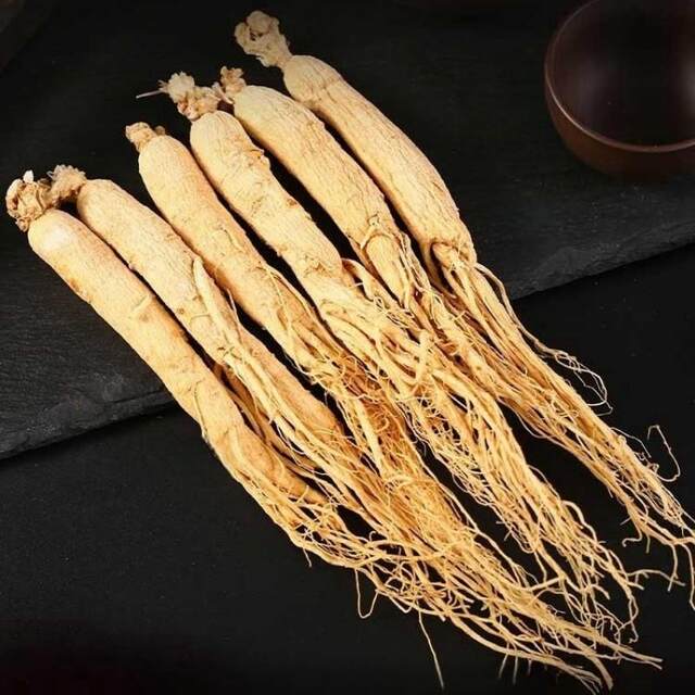 Changbaishan Raw Sun-Dried Ginseng, White Ginseng, Garden Ginseng, Northeast Specialty, Jilin Ginseng, Can Be Used for Making Wine, Soup, or Ground into Powder