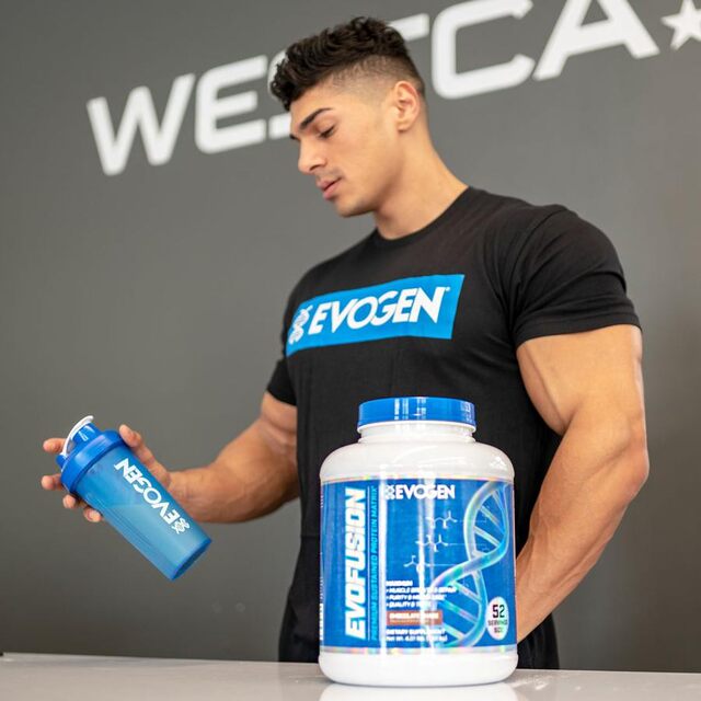 American Jeremy Evogen Matrix Whey Protein Powder Evofusion Low-Calorie High-Protein Muscle-Building Slow-Release