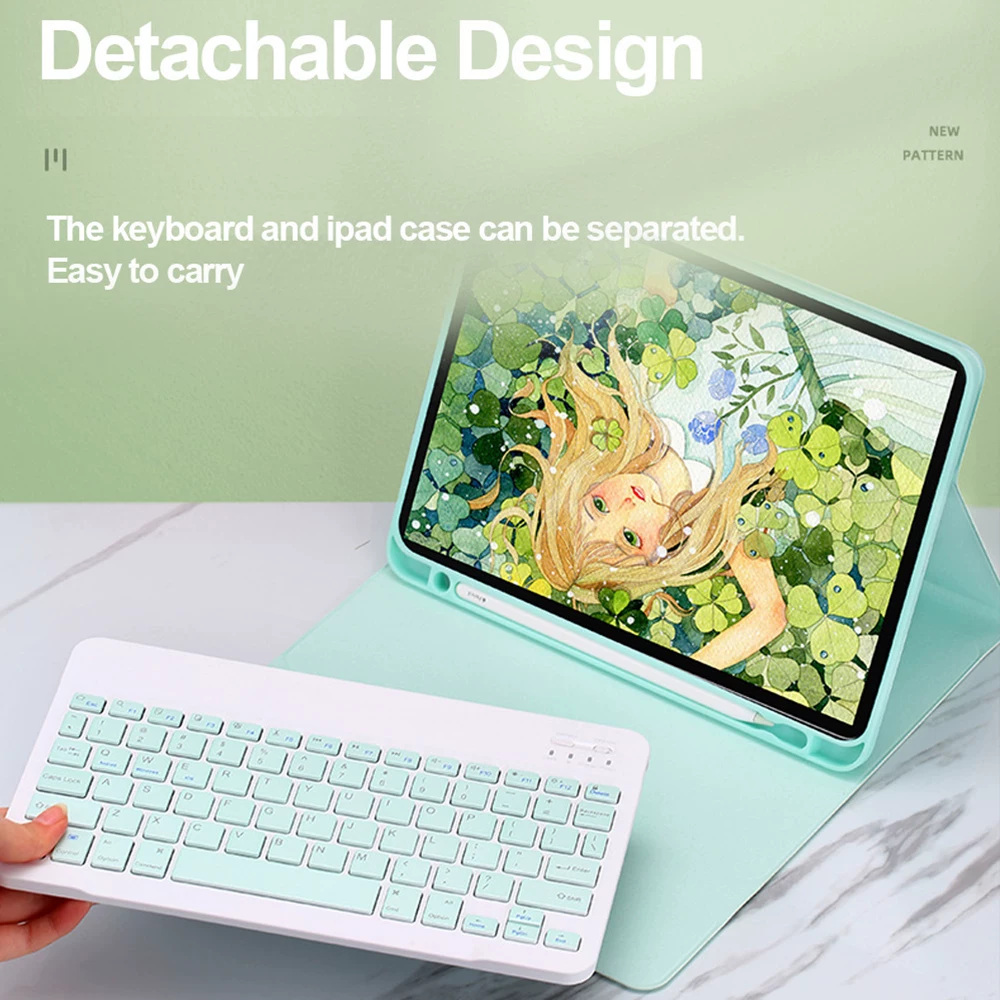 Кожух для клавиатуры для iPad 9-го поколения PRO11 Air3 Pro 105 7T Девятого поколения клавиатурный чехол