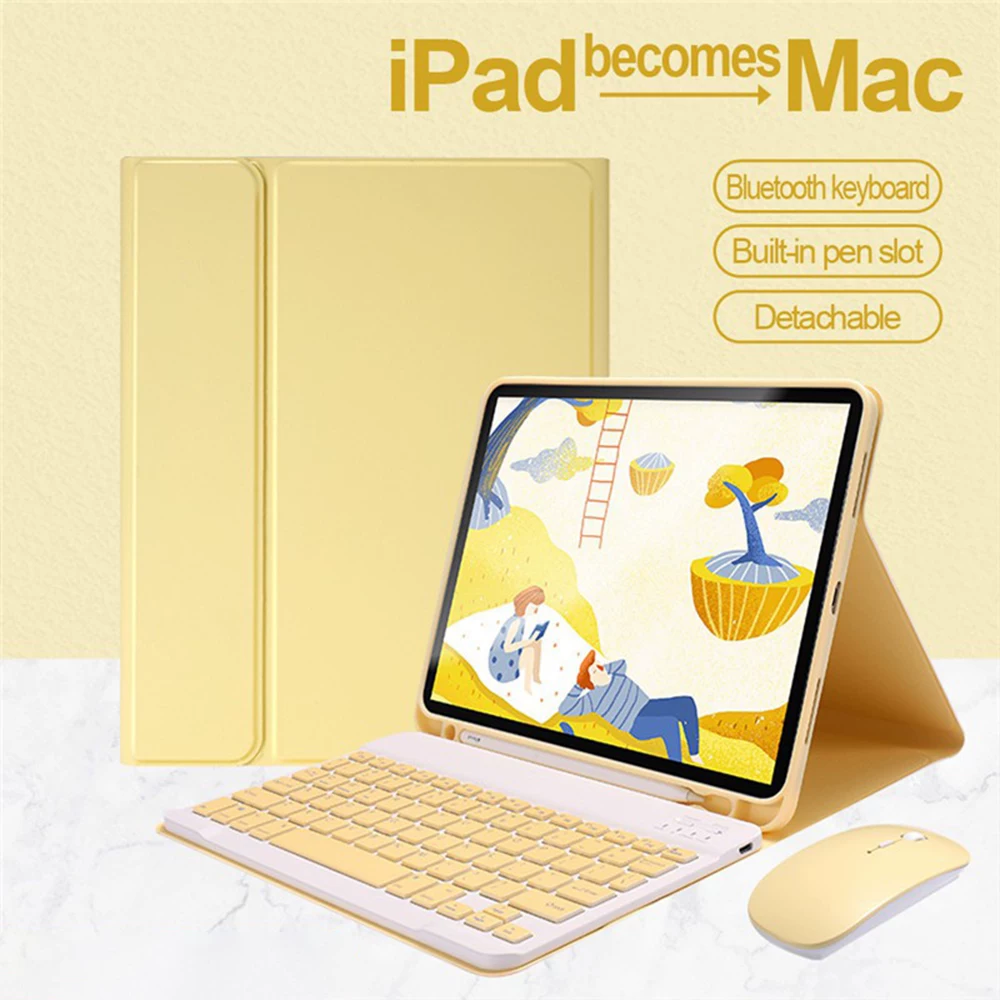 Кожух для клавиатуры для iPad 9-го поколения PRO11 Air3 Pro 105 7T Девятого поколения клавиатурный чехол
