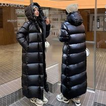 Northeastern super thick long 500g goose winter down jacket for women thickened warm and cold-proof mens Harbin travel equipment