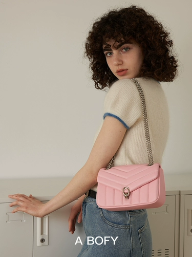 Сумка с ватной сахарной цепью