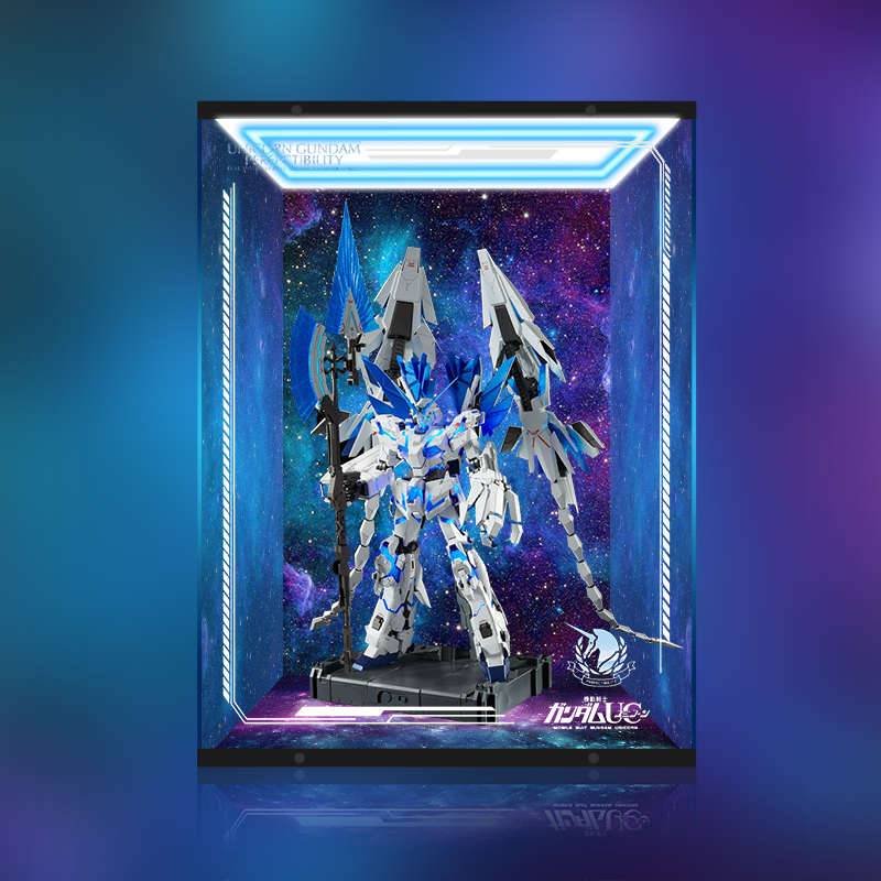 【Hao Liang】Suitable for Pg Perfect Unicorn Gundam Model Special Acrylic Dust Cover Storage Box Display Case