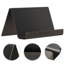 Business Card Holder Name Stand Desktop Cards Metal Message