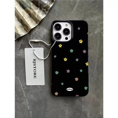 Apple, брендовый окрашенный совместимый iPhone13 Pro, чехол для телефона, iPhone 15, iPhone15 Pro, силиконовая сумка, защитный чехол, цветочный принт, iphone, 14promax, защита при падении