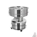 Вибрационное сито для порошка, маленькая просеивающая машина из нержавеющей стали, электрическое сито для порошка традиционной китайской медицины, вибрационный фильтр для пищевой муки