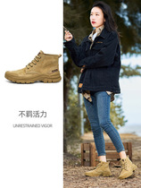 Wolf Claw American foreign trade professional hiking shoes for men and women outdoor hiking shoes thick-soled genuine leather waterproof non-slip hiking shoes