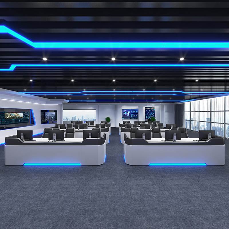 Console operating table command center dispatching desk security monitoring desk customized black baking varnish in control desk direct sale -Taobao