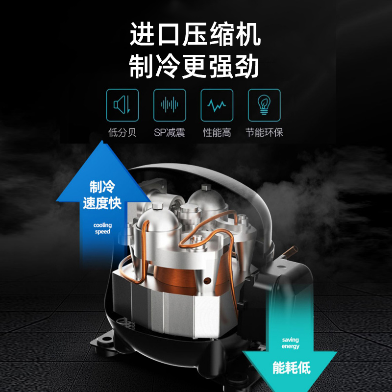 Air-Cooled Frost-Free Commercial Refrigeration Workbench Fresh-Keeping Freezer 1.8m Flat Freezer Kitchen Workbench Refrigerator