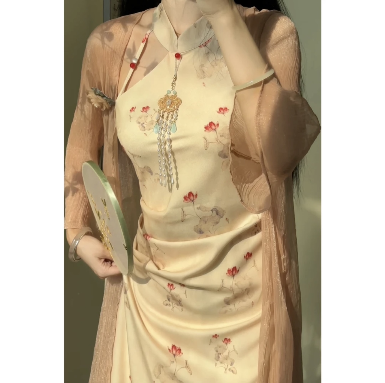 S+A type: single cheongsam   + $3.29 
