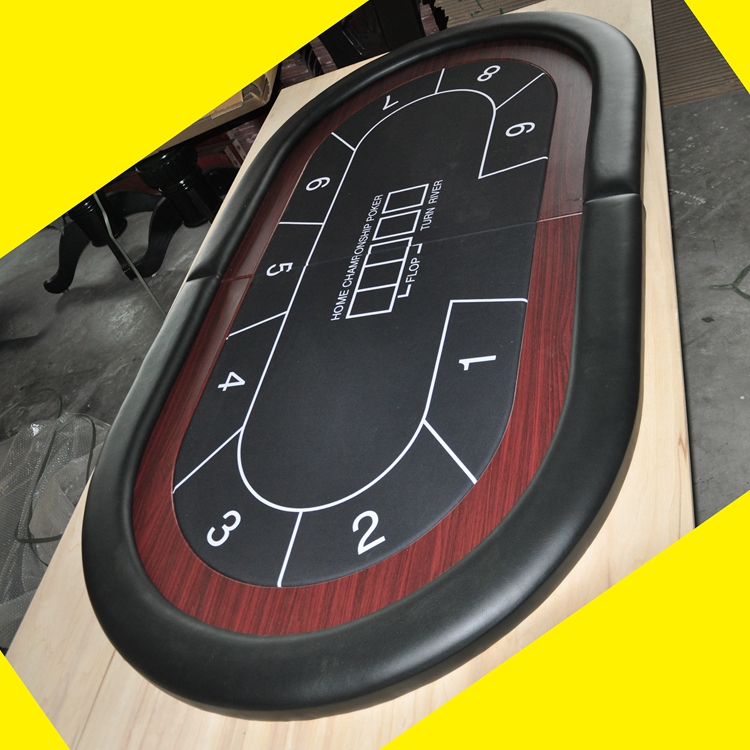 100 * 210CM folding desktop folio chips table top three anti-cloth, two-fold Texas poker folding table-Taobao