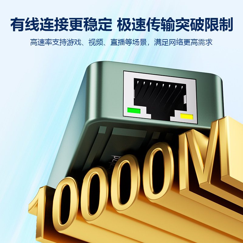 Сетевой адаптер BZIZU TXA402 USB Type-C 10G Ethernet