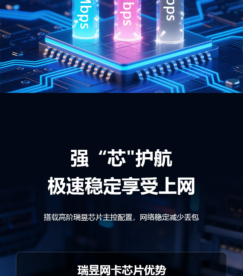 Сетевой адаптер BZIZU TXA402 USB Type-C 10G Ethernet