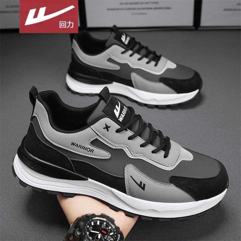 Pull Back Men's Shoes 2025 New Winter Dad-Style Sports Casual Running Fleece-Lined Warm Cotton Shoes Non-Slip Forrest Gump Trendy Shoes