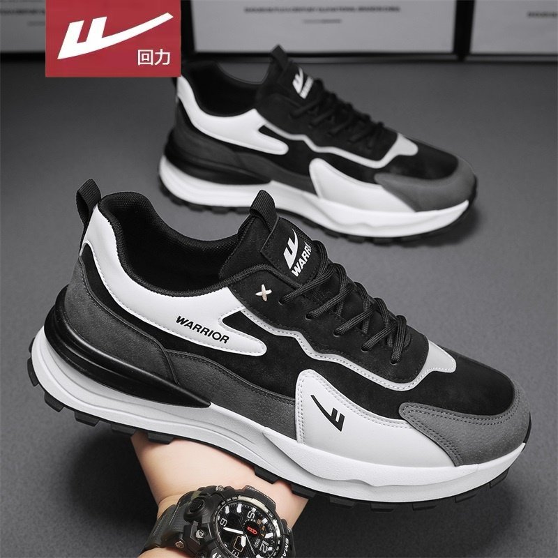 Pull Back Men's Shoes 2025 New Winter Dad-Style Sports Casual Running Fleece-Lined Warm Cotton Shoes Non-Slip Forrest Gump Trendy Shoes