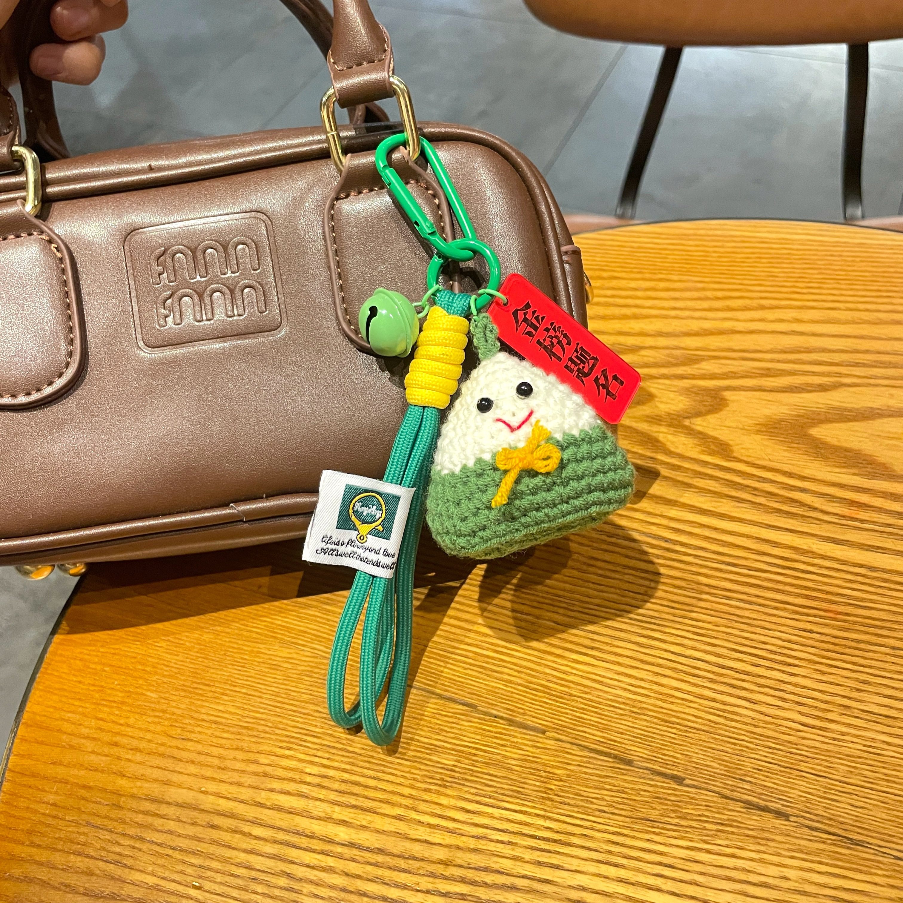 Inspirational Gifts for High School and College Entrance Exams, Knitted Rice Dumpling Keychains, High School Graduation Pendants for Students