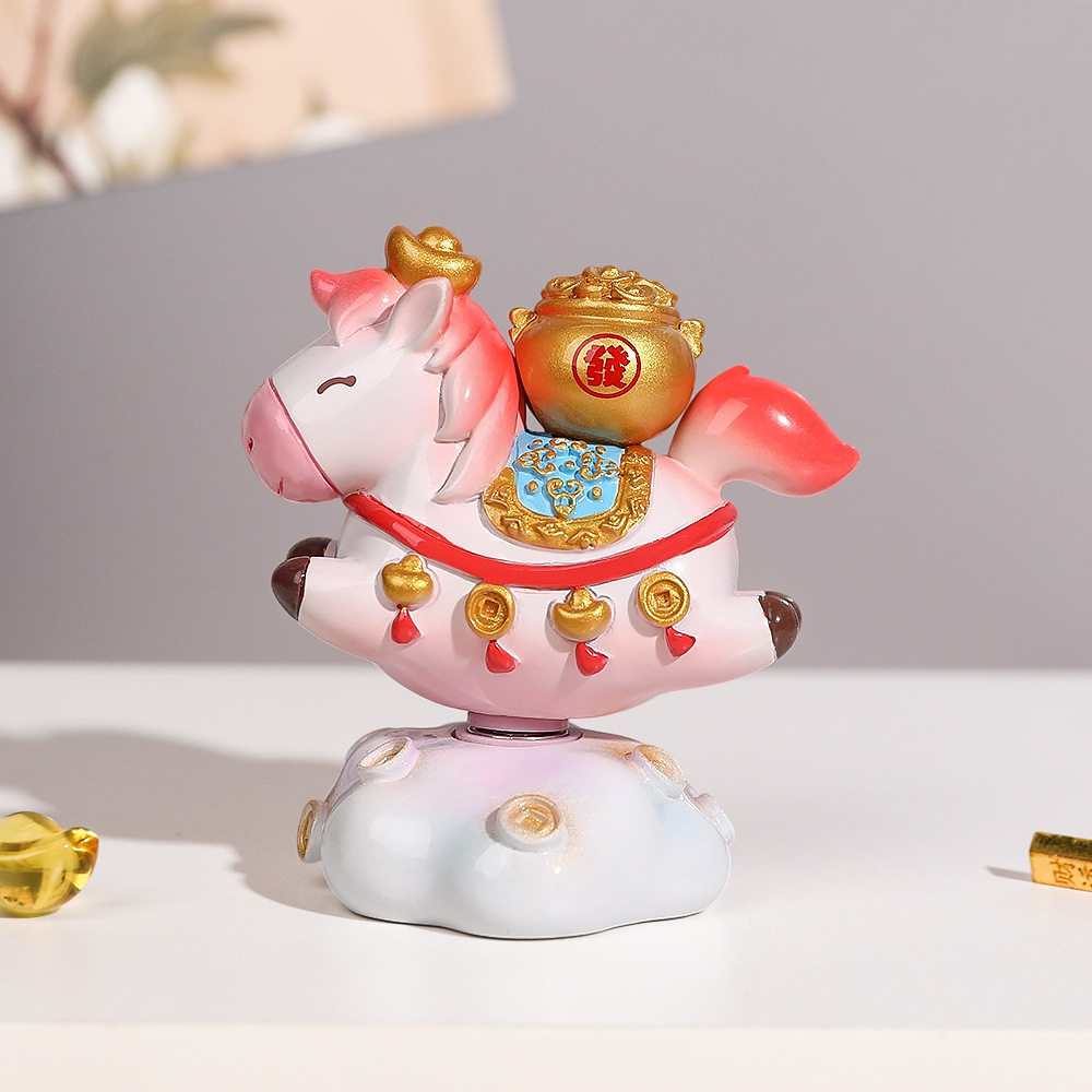 2026 Year of the Horse Mascot Tang Sancai Little Chubby Horse Brings Wealth Ornament Decoration Luoyang Cultural and Creative Souvenir Museum