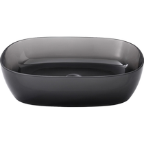 MarcoTullio MarcoTullio art basin transparent above table basin modified crystal resin wash basin