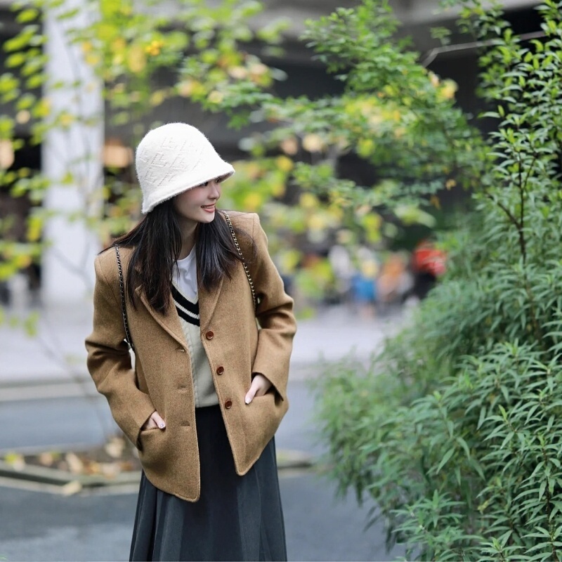 Korean Export Original Women's Wool Coat Cashmere Long down Jacket Trench Coat Short Jacket Blazer Korean Export Original Women's Wool Coat Cashmere Long down Jacket Trench Coat Short Jacket Blazer