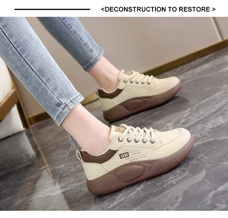 Pantofi sport antiderapanți pentru femei, pentru primăvară și toamnă, cu talpă moale, casual, pentru femei, articol nou 2024_voghion.com