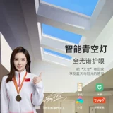 Умное встраиваемое потолочное светодиодное потолочное освещение для ванной комнаты, естественное освещение