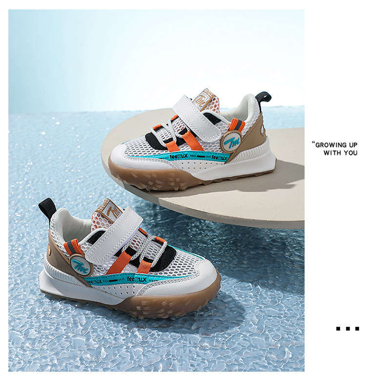 天美意 23年夏季款 网面透气 儿童运动鞋 天猫优惠券折后￥99包邮（￥159-60）26~37码3色可选