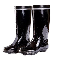 Scooter (TAXUE) TX-TX02 high cylinder rubber boot damping wear and waterproof anti-slip working boots 1 Double 41 yards