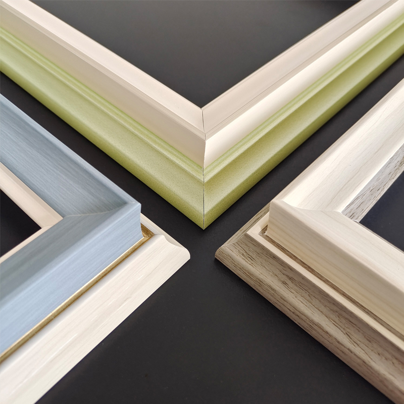 Oil painting frame outer frame acrylic texture painting finished product empty frame American retro minimalist framed digital oil painting photo frame hanging wall