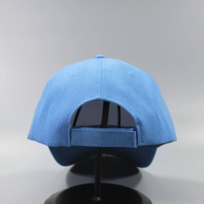 100% Cotton Pure White Solid Color Student Sports Day Military Training Activity Duck Bill Cap Unisex Face-Flattering Sun Protection Hard Top Baseball Cap