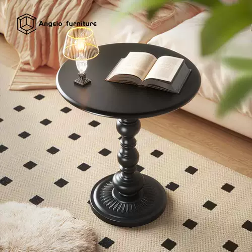Анджело ретро края диван гостиной балкон легкие роскошные маленькие кофейные столики творческий прикроватный шкаф Уголка несколько Железного Арта Маленький Круглый Стол