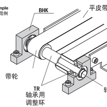Miniature vertical B-type AT fixed seat G bearing seat vertical seated T bearing seat H-type seated bearing K