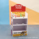 Simulated Mini Dollhouse Supermarket Shelves Display Food Rack Pretend Play Children's Toy Model Ornaments Food Play Toys