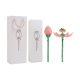 Rose Flower Ring Box Is a Romantic Gift Box That Can Automatically Unfold into a Flower Bud, a Creative Surprise Gift for Your Girlfriend on Chinese Valentine's Day