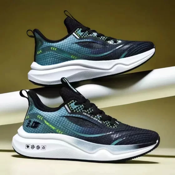 Men's Shoes 2025 New Spring Breathable Men's Trendy Casual Shoes Ultra-Light Shock-Absorbing Running Sports Shoes for Men