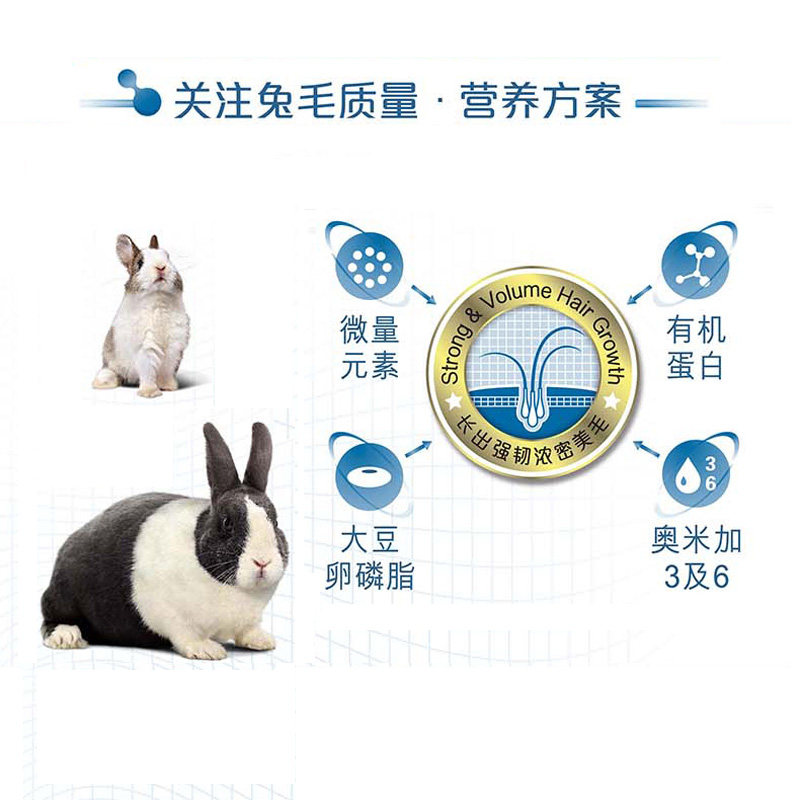 垂耳侏儒兔专属兔粮,美毛秘籍 🐰🥕-兔兔其他-淘宝好物网