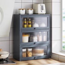 Bowl rack kitchen with cabinet door rack anti-dust multilayer adjustable frame discharge bowl tray table storage lockers 2542