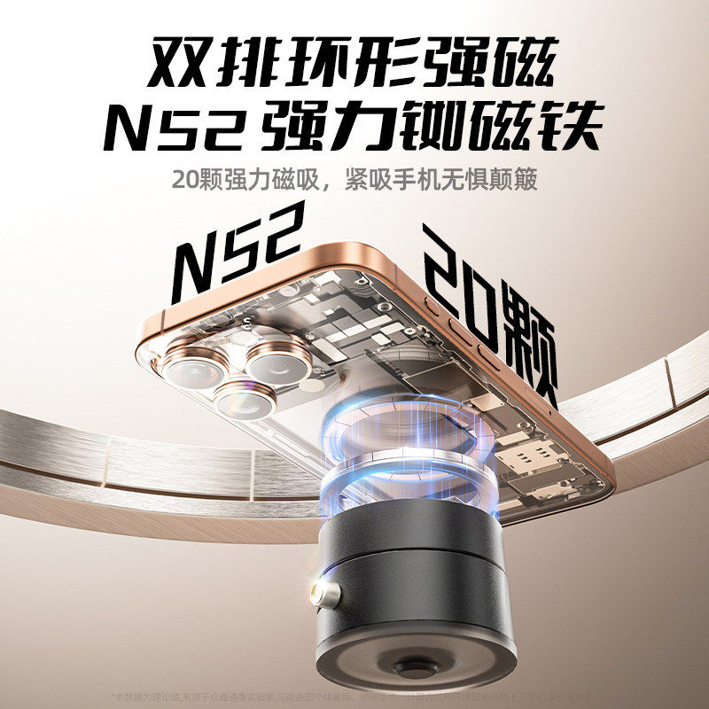 Car Mobile Phone Holder 2025 New Model for Navigation, Vacuum Suction Cup Type, Magnetic Phone Navigation Support Stand