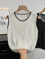 Europroduct design Sense Sleveless Knit vest Woman Summit tredy Owan Gas Expats Slim to Kan Shoulder