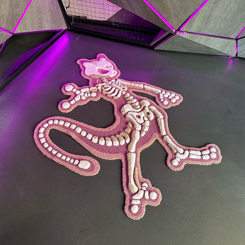 UNWELCOME&MATS 超梦骨骼3D手工地毯适合什么场合？