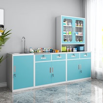 Roy Clinic Western Medicine Cabinet Hospital Medical Sink Cabinet Dispensing Cabinet Disposal Table Medical Office Treatment Table Stainless Steel Cabinet