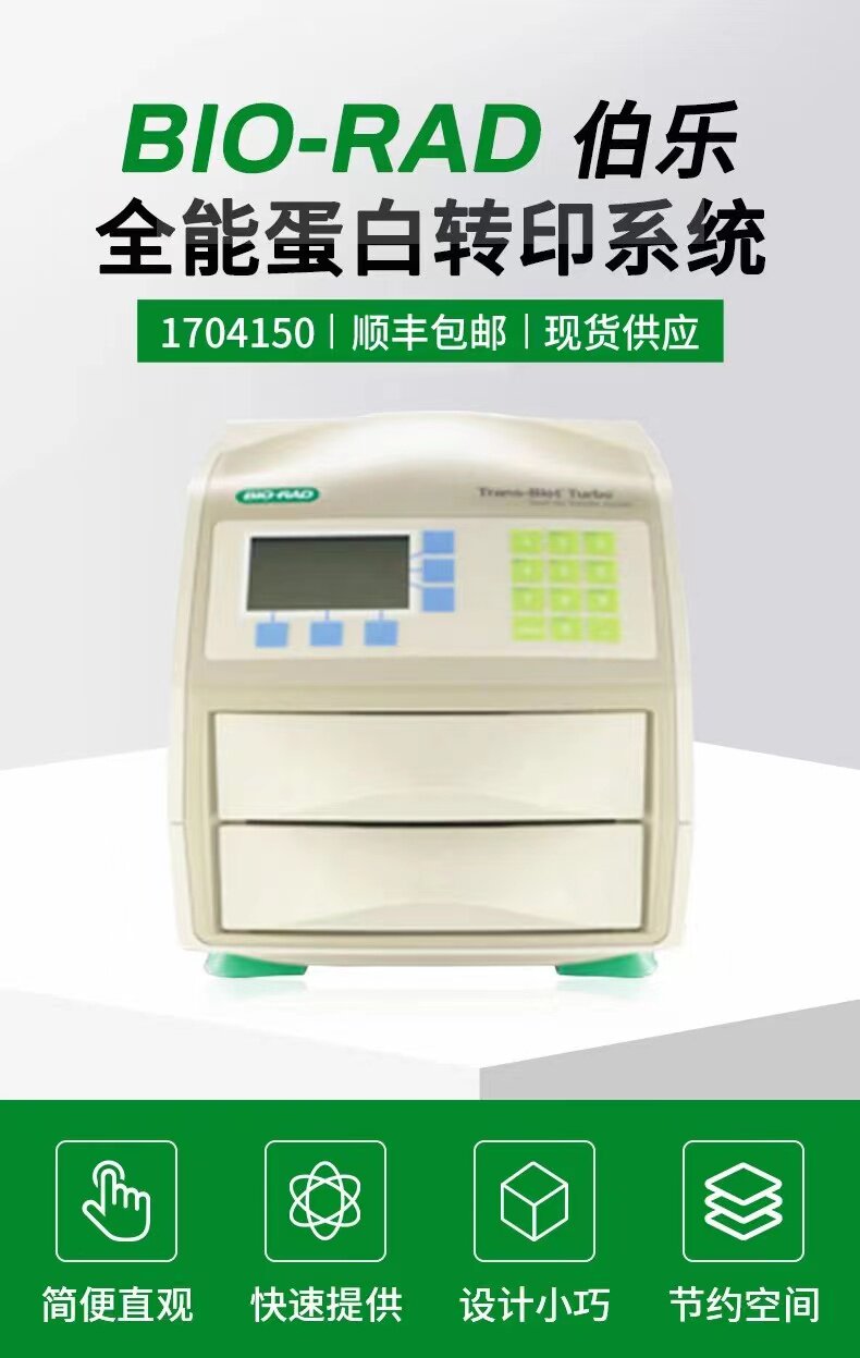 美国伯乐1704150快速蛋白转印系统 Trans-Blot Turbo印迹仪