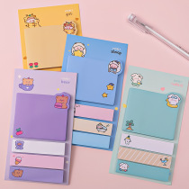 Kawaii Paper Sticky Notes Creative Notepad Memo Pads Office