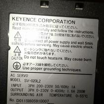 Keyence servo driver SV-020L2200W without terminal blocks