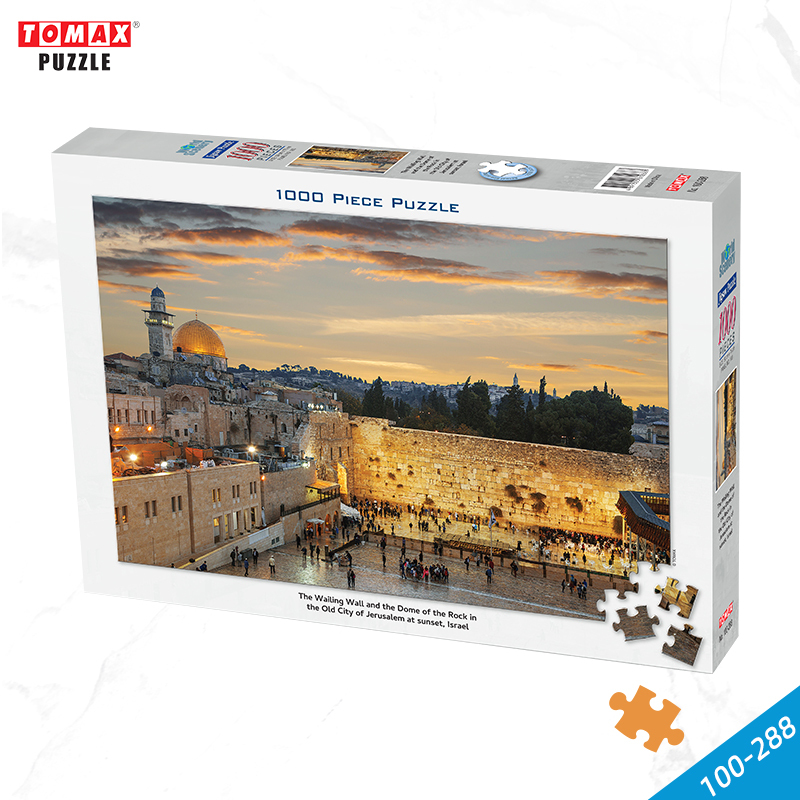 Adult Puzzle 1000 Pieces, Various Countries' Landscapes and Buildings, Educational and Stress-Relieving Creative Toy, Handmade Wall Art, Gift for Boys
