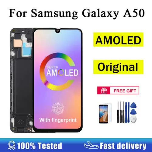 AMOLED-дисплей для Samsung Galaxy A50 A30 ЖК-дисплей сенсор