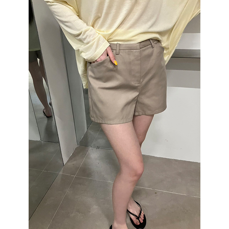 Fox Room Slimming Cotton Casual Shorts for Women 2026 Summer New Style A6341
