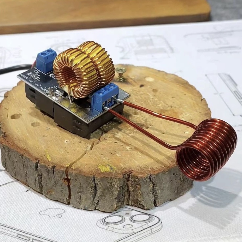 Mini Version of Zvs Induction High-Frequency Heating Machine Induction Heater Without Tap Finished Mini Module