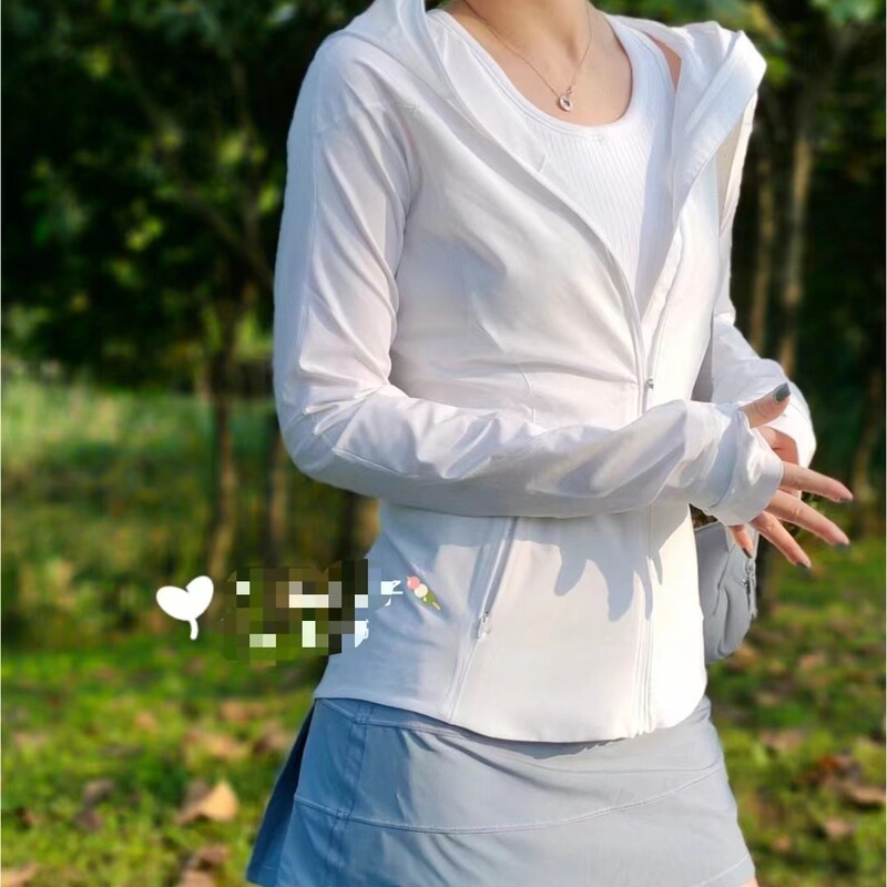 New Summer Sun Protection Clothing Sleek City Sun Protection Clothing Slim Fit Zipper Sports Jacket Breathable Casual Jacket