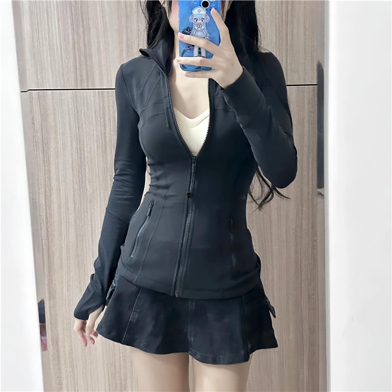Spring and Summer Sun Protection Yoga Top Defina Brushed Breathable Quick-Drying Stylish Jacket for Women
